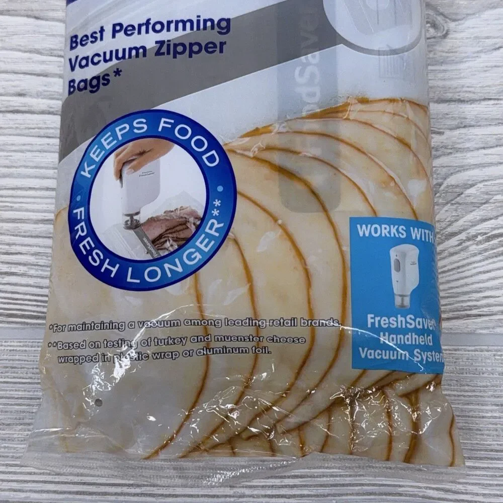 FoodSaver FreshSaver Vacuum Zipper Bags Quart 18ct & Gallon 12ct Bundle